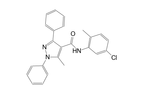 N-(5-chloro-2-methylphenyl)-5-methyl-1,3-diphenyl-1H-pyrazole-4-carboxamide