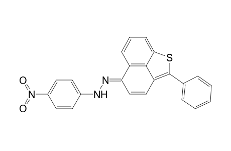 5H-Naphtho[1,8-bc]thiophen-5-one, 2-phenyl-, (4-nitrophenyl)hydrazone