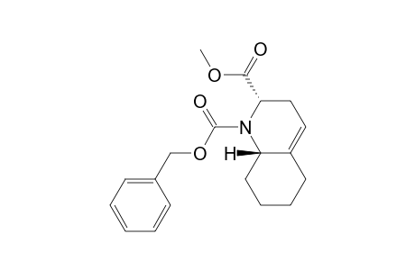 (2S*,8aS*)-1-(Benzyloxycarbonyl)-2-carbomethoxy-1,2,3,5,6,7,8,8a-octahydroquinoline