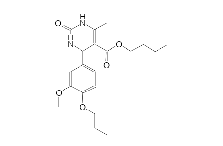 5-pyrimidinecarboxylic acid, 1,2,3,4-tetrahydro-4-(3-methoxy-4-propoxyphenyl)-6-methyl-2-oxo-, butyl ester