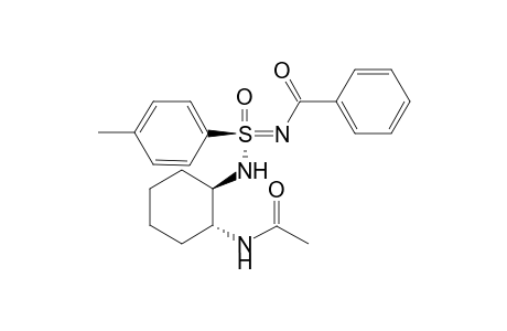 (S)-N-Benzoyl-4-toluenesulfonimid-N'-[(1R,2R)-2-acetylaminocyclohexyl]amide