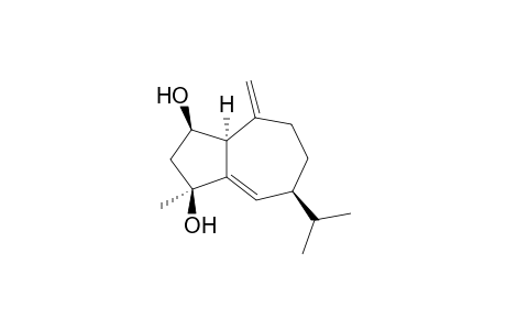 Liguducin A [2.beta.,4.beta.-Dihydroxyl-1-.alpha.-guai-5,10(14)-diene]