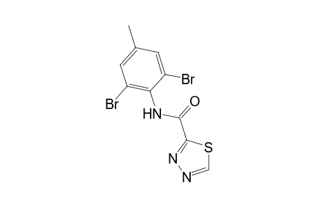 N-(2,6-dibromo-4-methylphenyl)-1,3,4-thiadiazole-2-carboxamide