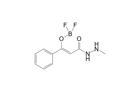 2,2-Difluoro-4-[.alpha.-methylhydrazino]-6-phenyl-1,3,2-dioxaborinane