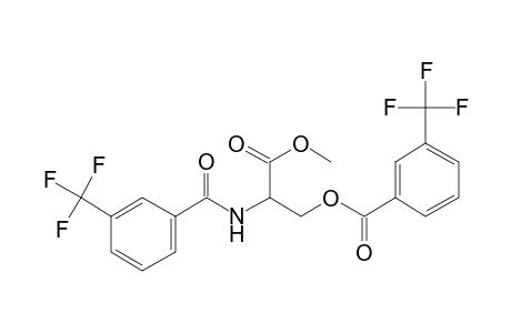 l-Serine, N,O-bis(3-trifluoromethylbenzoyl)-, methyl ester