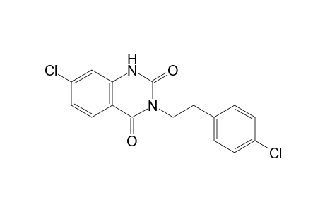 7-Chloranyl-3-[2-(4-chlorophenyl)ethyl]-1H-quinazoline-2,4-dione