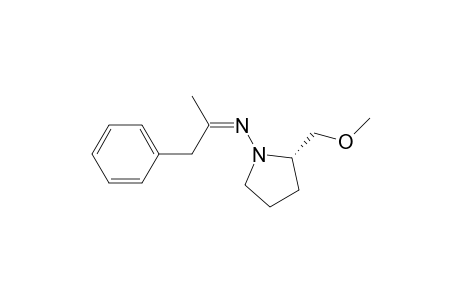 1-Pyrrolidinamine, 2-(methoxymethyl)-N-(1-methyl-2-phenylethylidene)-, [S-(E)]-