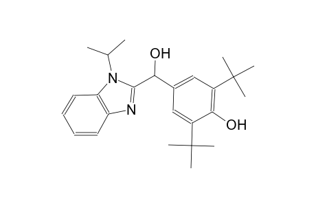 2,6-Di-tert-butyl-4-[hydroxy-(1-isopropyl-1H-benzoimidazol-2-yl)-methyl]-phenol