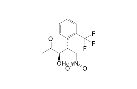 (3R,4R)-3-Hydroxy-5-nitro-4-[2-(trifluoromethyl)phenyl]pentan-2-one