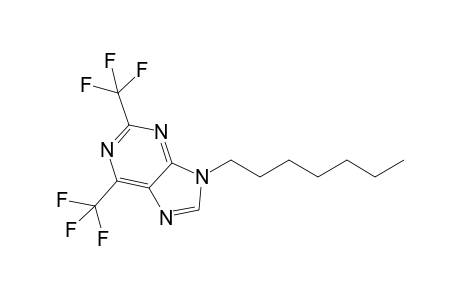 2,6-Bis(trifluoromethyl)-9-heptyl-9H-purine