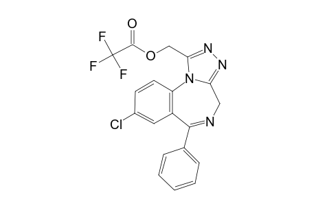 .alpha.-Hydroxyalprazolam, trifluoroacetate