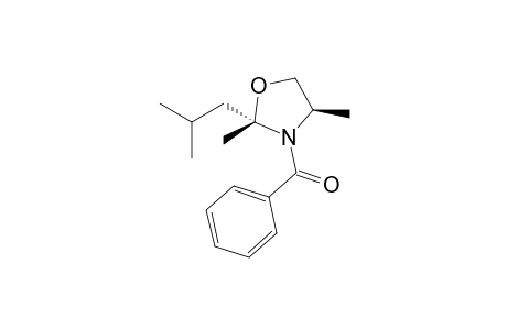 [(2S,4R)-2,4-dimethyl-2-(2-methylpropyl)-1,3-oxazolidin-3-yl]-phenyl-methanone