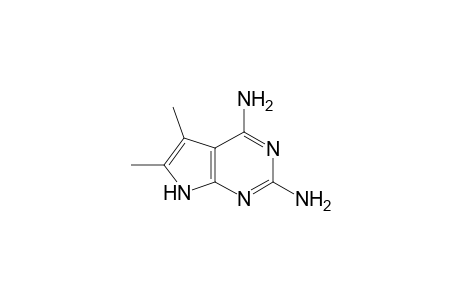 (2-amino-5,6-dimethyl-7H-pyrrolo[2,3-d]pyrimidin-4-yl)amine