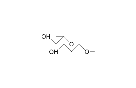 1O-Methyl 2,6-dideoxy.beta.-L-ribo-hexopyranoside