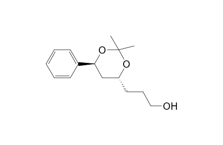 trans-3-(2,2-Dimethyl-6-phenyl-[1,3]dioxan-4-yl)-propan-1-ol