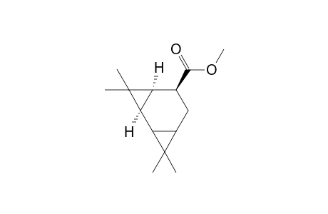 cis-3,3,8,8-Tetramethyl-tricyclo[5.1.0.0(2,4)]octane-5-carboxylic acid methyl ester