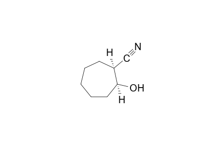 cis-2-hydroxycycloheptanecarbonitrile