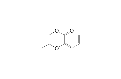 (2E)-2-ethoxypenta-2,4-dienoic acid methyl ester