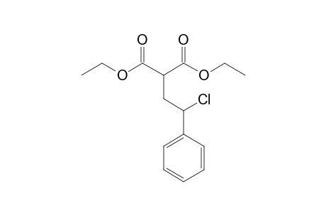 Diethyl (2-chloro-2-phenylethyl)malonate