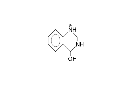 Quinazoline hydrate cation