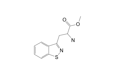 METHYL-2-AMINO-3-(BENZO-[D]-ISOTHIAZOL-3-YL)-PROPANOATE
