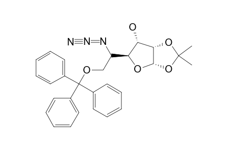 5-AZIDO-5-DEOXY-1,2-O-ISOPROPYLIDENE-6-O-TRIPHENYLMETHYL-ALPHA-D-ALLOFURANOSE