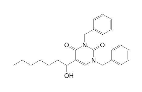 1,3-Dibenzyl-5-(1-hydroxyheptyl)-1H-pyrimidine-2,4-dione