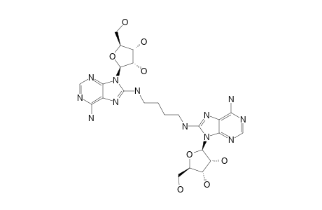 N,N'-[BIS-(ADENOSIN-8-YL)]-DIAMINOBUTANE