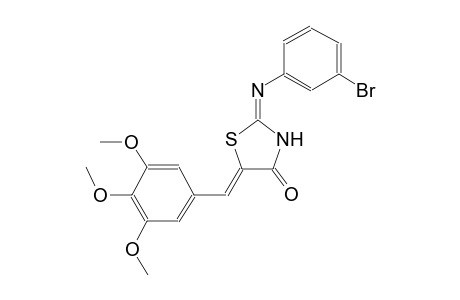 (2E,5Z)-2-[(3-bromophenyl)imino]-5-(3,4,5-trimethoxybenzylidene)-1,3-thiazolidin-4-one