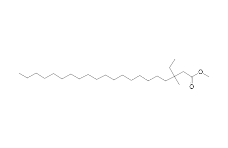 Heneicosanoic acid, 3-ethyl-3-methyl-, methyl ester