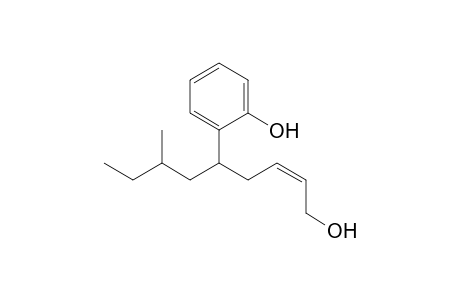 2-[(Z)-1-hydroxy-7-methylnon-2-en-5-yl]phenol