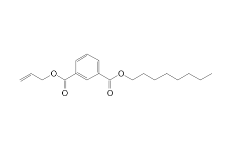 Isophthalic acid, allyl octyl ester