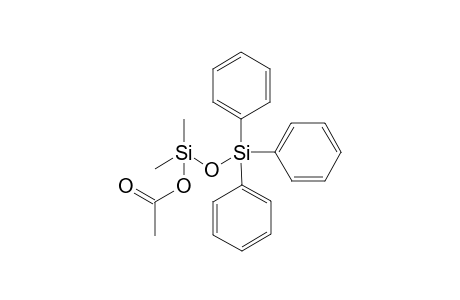 1-acetoxy-1,1-dimethyl-3,3,3-triphenyldisiloxane