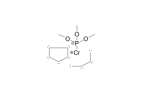 Chromium, cyclopentadienyl-(.eta.-4-buta-1,3-diene)-trimethylphosphite(P-Cr)