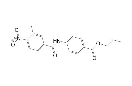 propyl 4-[(3-methyl-4-nitrobenzoyl)amino]benzoate