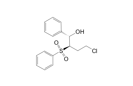 (1S,2R)-4-chloro-1-phenyl-2-(phenylsulfonyl)butan-1-ol
