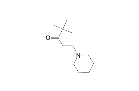 4,4-Dimethyl-1-(1-piperidinyl)-1-penten-3-one