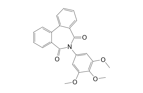 6-(3,4,5-Trimethoxyphenyl)-5H-dibenzo[c,e]azepine-5,7(6H)-dione