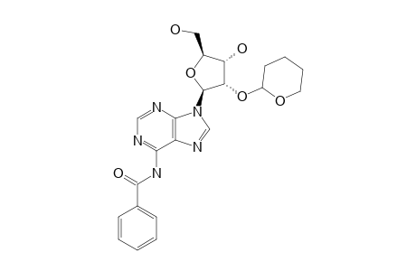 9-(2-O-TETRAHYDROPYRANYL-BETA-L-RIBOFURANOSYL)-N(6)-BENZOYL-ADENOSINE;(DIASTEREOMER-1)