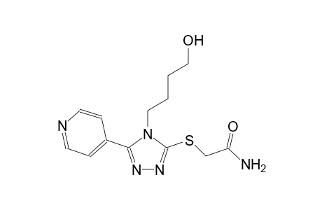 acetamide, 2-[[4-(4-hydroxybutyl)-5-(4-pyridinyl)-4H-1,2,4-triazol-3-yl]thio]-