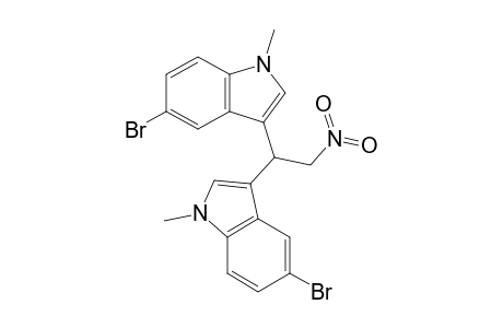 2,2-Bis(5'-bromo-1'-methyl-3'-indolyl)nitroethane
