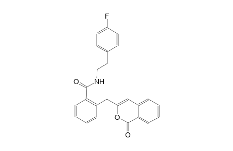 benzamide, N-[2-(4-fluorophenyl)ethyl]-2-[(1-oxo-1H-2-benzopyran-3-yl)methyl]-