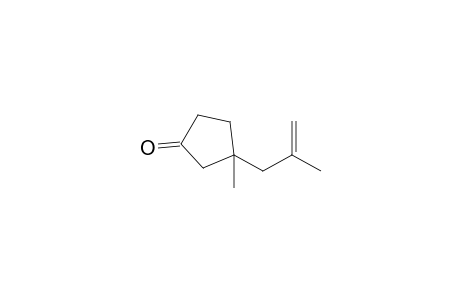 3-Methyl-3-(2-methylprop-2-en-1-yl)cyclopentanone