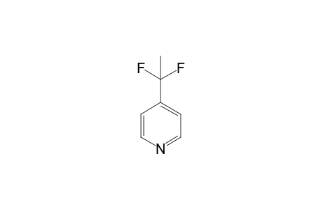 4-(1,1-Difluoroethyl)pyridine