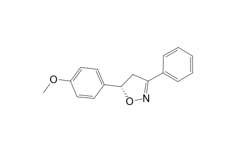 (5S)-(+)-5-(4-Methoxyphenyl)-3-phenyl-4,5-dihydroisoxazole