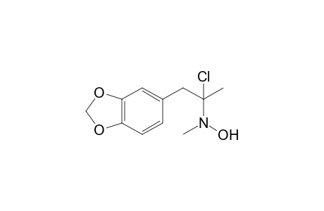 N-(1-(benzo[d][1,3]dioxol-5-yl)-2-chloropropan-2-yl)-N-methylhydroxylamine