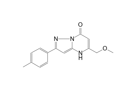 pyrazolo[1,5-a]pyrimidin-7(4H)-one, 5-(methoxymethyl)-2-(4-methylphenyl)-