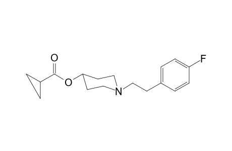 1-[2-(4-Fluorophenyl)ethyl]piperidin-4-yl-cyclopropanecarboxylate