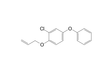 2-Chloranyl-4-phenoxy-1-prop-2-enoxy-benzene