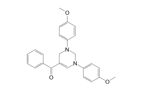 5-Benzoyl-(1,3-bis(p-anisyl)-1,2,3,4-tetrahydropyrimidine)